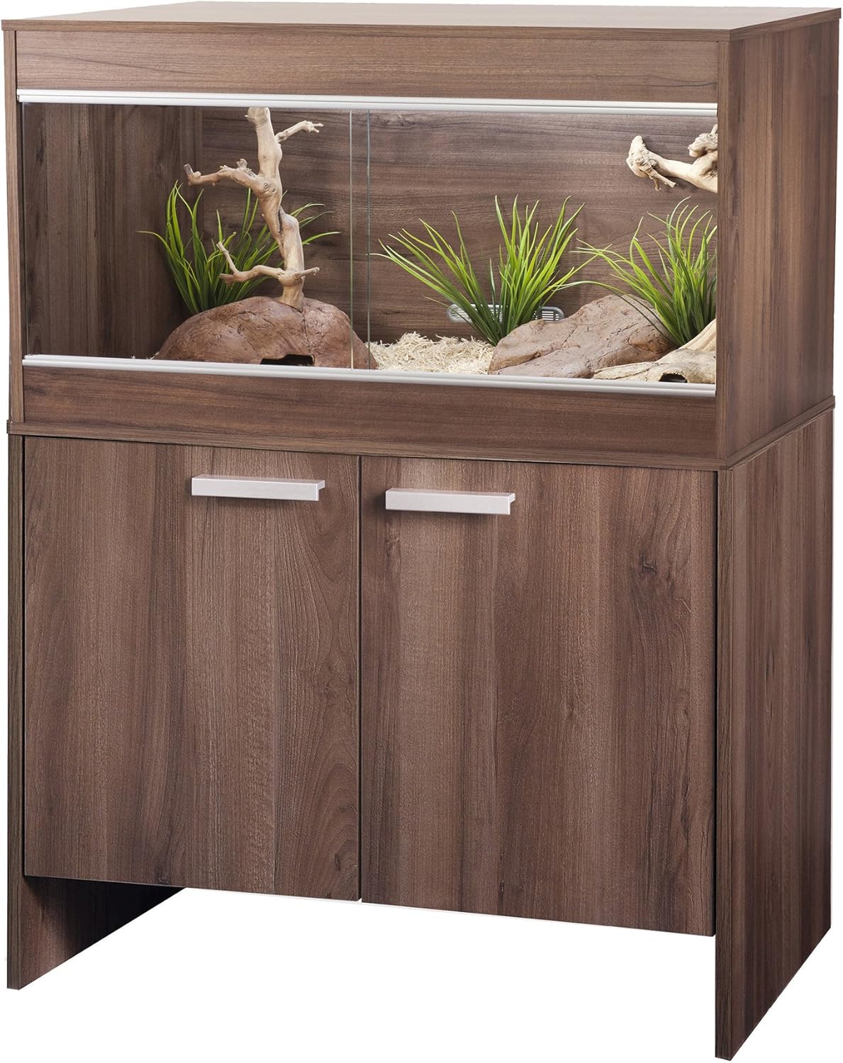 Vivexotic ReptiHome Vivarium & Maxi Medium Walnut Vivexotic