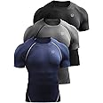 NELEUS Men's Compression Baselayer Athletic Workout T Shirts