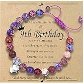OAVOOK 6th 7th 8th 9th 10th 11th 12th 13th Birthday Gifts for Girls Bead Bracelet for Daughter/Granddaughter/Niece/Friends/Sisters