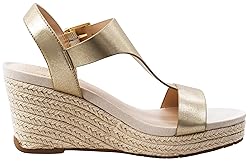 Kenneth Cole REACTION Women's Card Wedge, Soft Gold