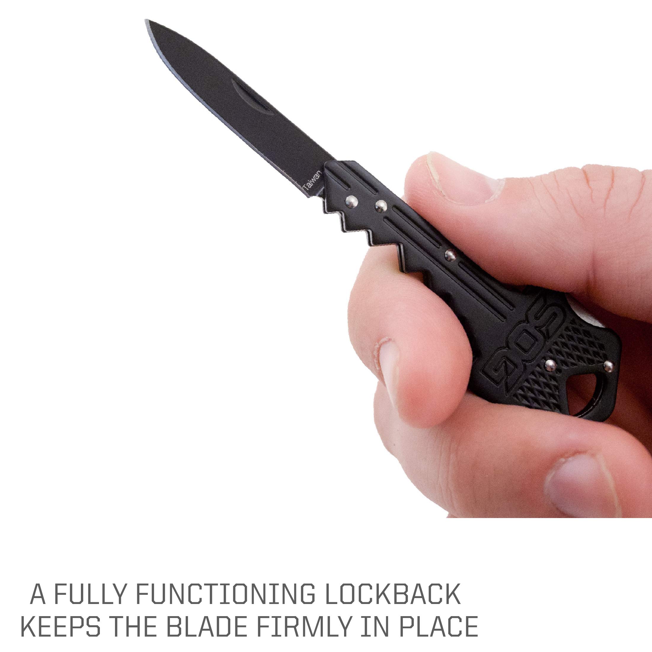 SOG Key Knife - Black