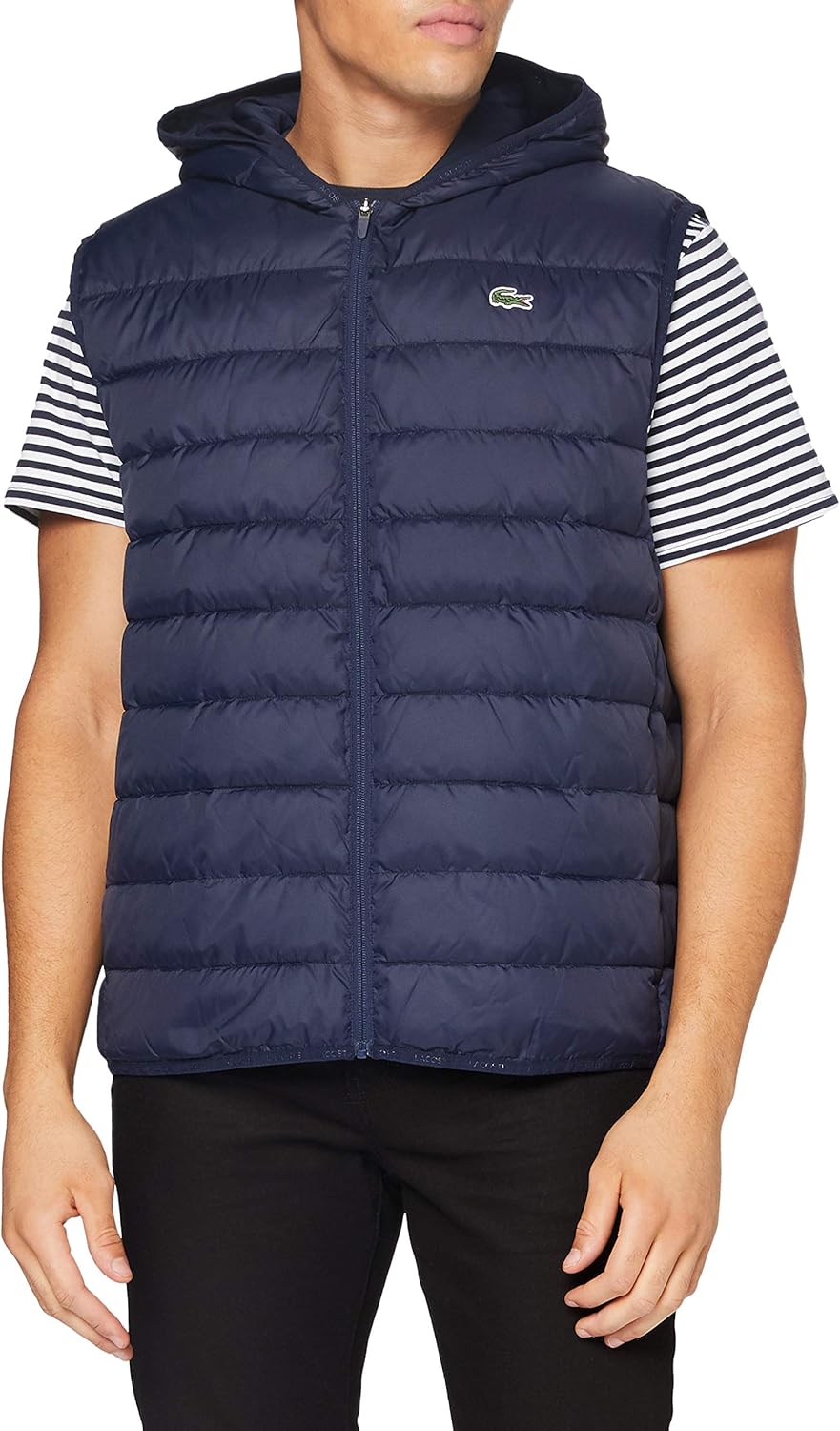 Lacoste Men's Bh1552 Vest Amazon.co.uk Clothing