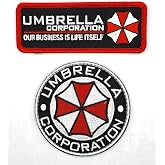 Miltacusa Umbrella Company Costume Patch [2PC - Hook Fastener]