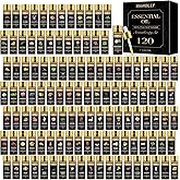 Essential Oils Set -120 Pcs Aromatherapy Essential Oil Kit for Diffuser, Humidifier, Massage, Skin Care, Candle Making - Fruity, Floral, Bakery, Mens, Woody & Herbal Essential Oil Set