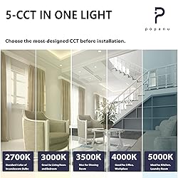 POPANU Canless Recessed Gimbal Downlight - Suitable
