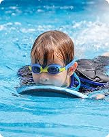 Findway Kids Swimming Goggles Anti Fog 3-14 Years Silicone Leakproof view 6