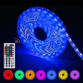 Led lichtleiste mit farbwechsler und fernbedienung