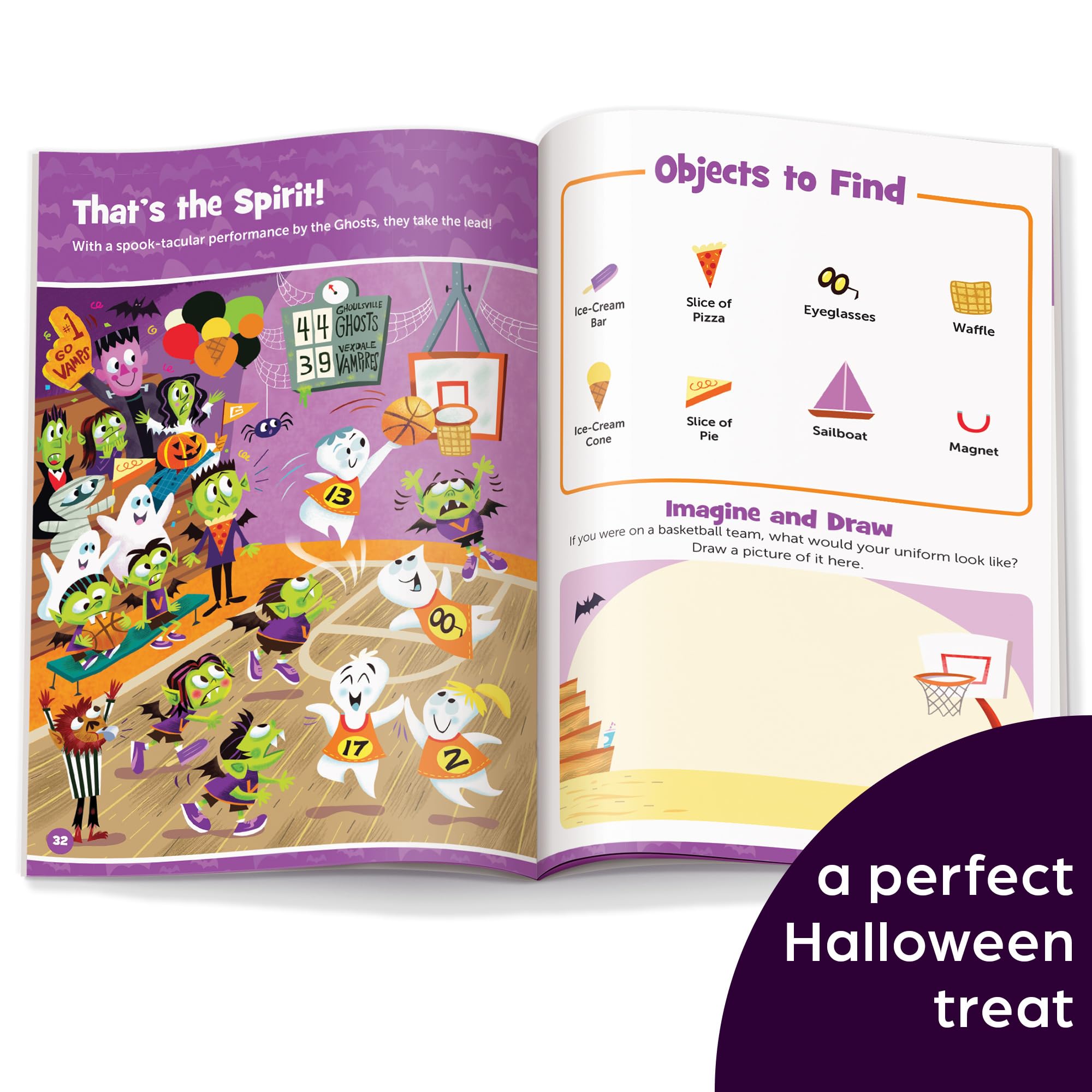 Halloween Hidden Pictures Puffy Sticker Playscenes: Over 50 Reusable Halloween Stickers to Decorate, Find Over 175 Hidden Objects, Solve Mazes and More (Highlights Puffy Sticker Playscenes) Halloween Hidden Pictures Puffy Sticker Playscenes: Over 50 Reusable Halloween Stickers to Decorate, Find Over 175 Hidden Objects, Solve Mazes and More (Highlights Puffy Sticker Playscenes) Paperback