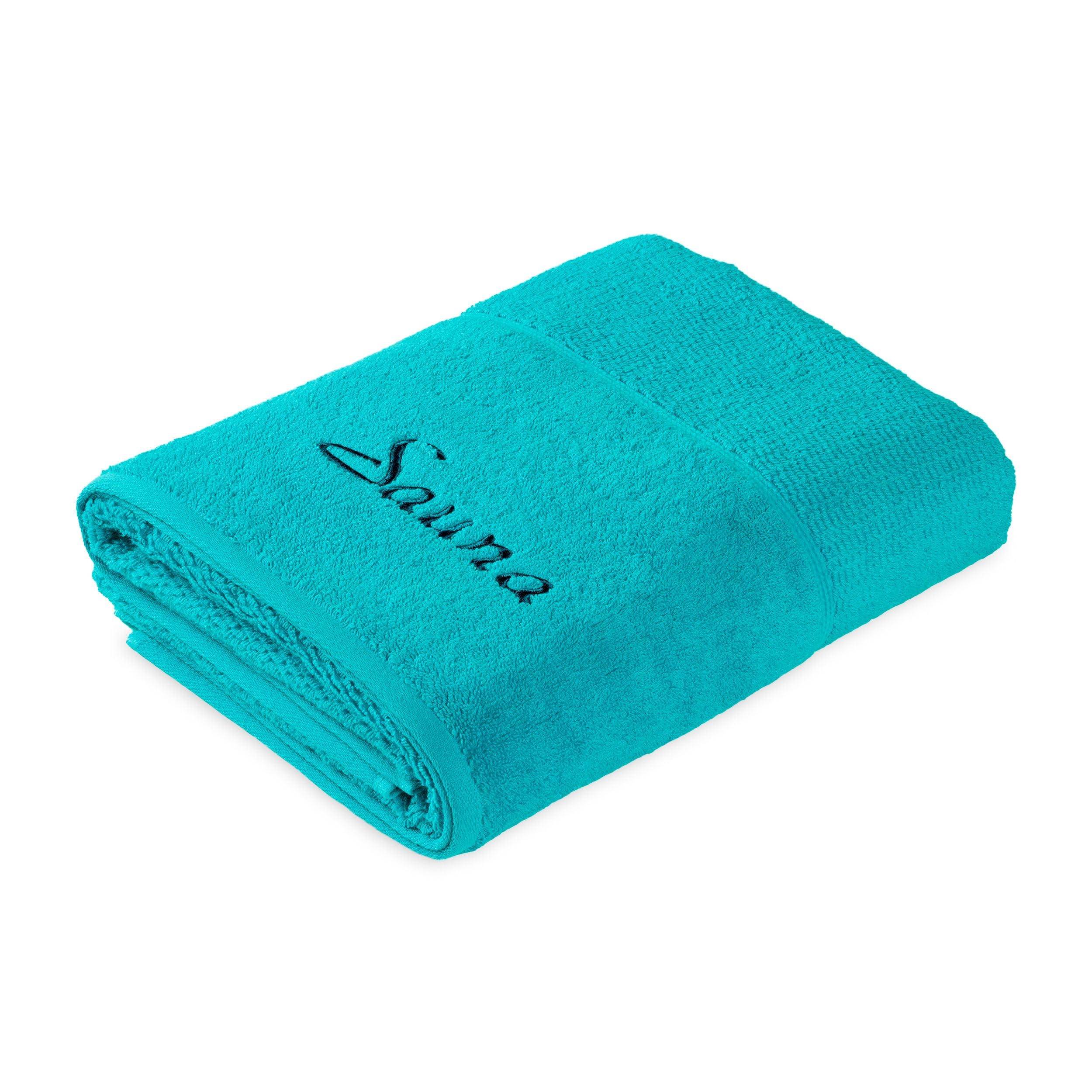 Frottana Pearl sauna towel 80 x 200 cm, 100% cotton, ocean