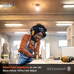 SYLVANIA 4ft LED Strip Light, 20W Equivalent, CCT 3