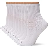 No Nonsense Women's Soft & Breathable Cushioned Mini Crew Socks