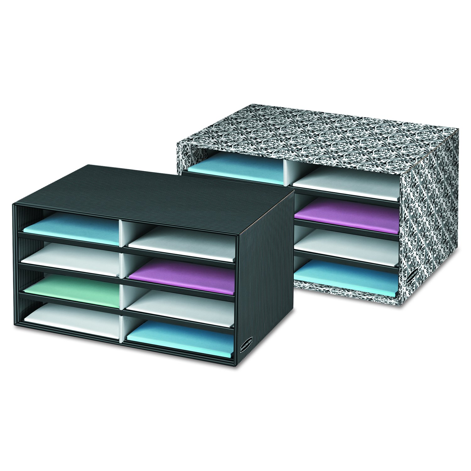 8 Slot Letter Paper Sorter. Desk Office Mail Desk Storage Organizer