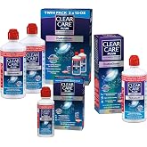 Clear Care Plus Cleaning and Disinfecting Solution with Lens Case Bundle