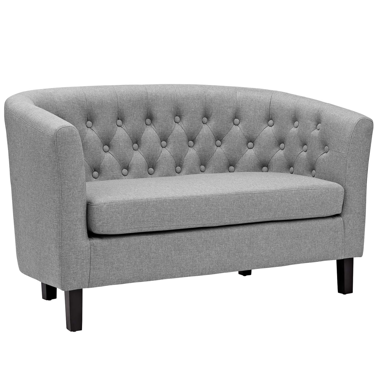 Amazoncom Modway Prospect Upholstered Contemporary Modern Loveseat
