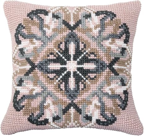 Amazon Com Embroidery Counted Cross Stitch Kit Pillow Charivna