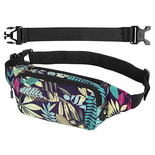 WATERFLY Fanny Pack Waist Bag: Small Hip Pouch Bum Bag Fannie Pack