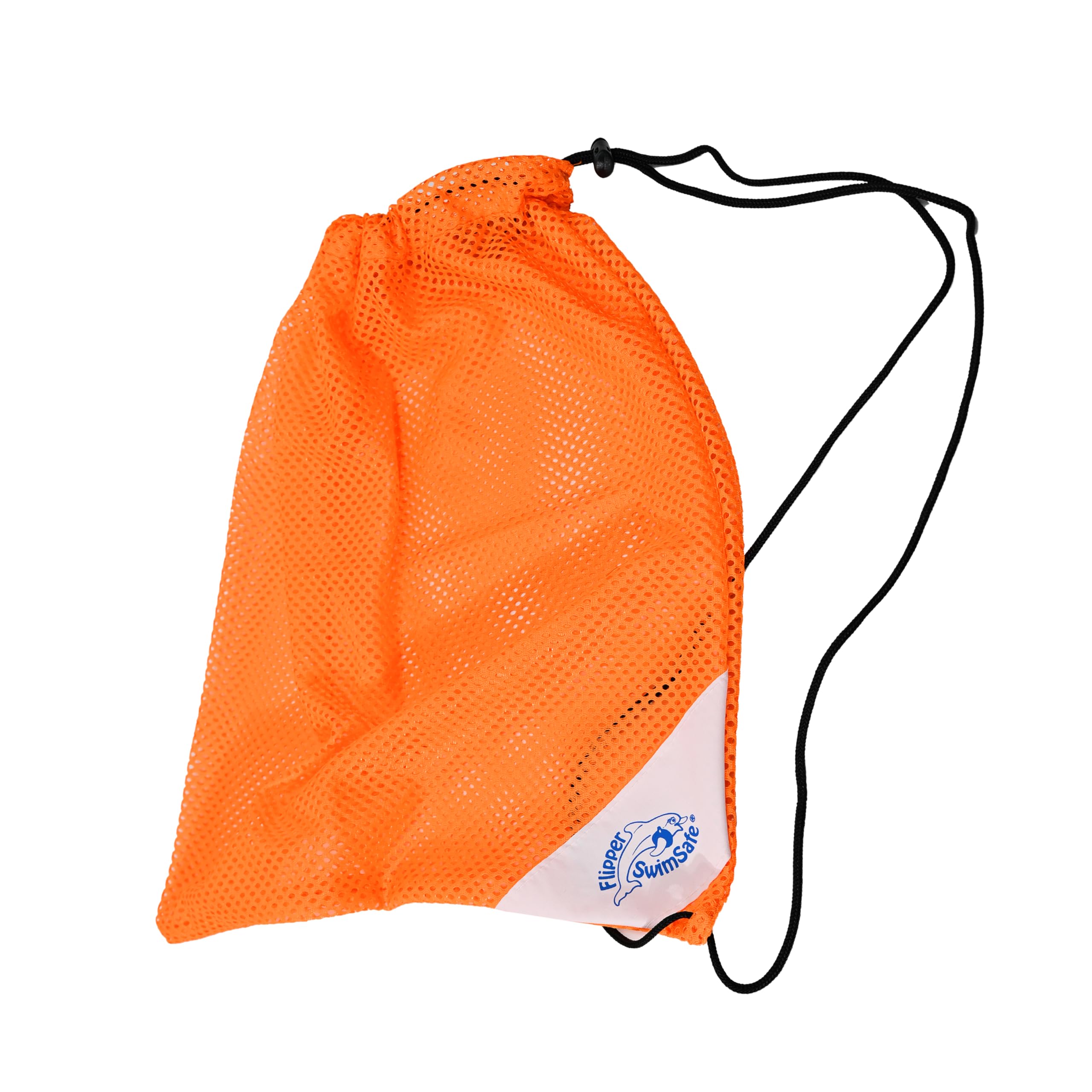 Flipper SwimSafe 1000 Swimming Bag in Orange Air- and Moisture-Permeable, Approx. 49 x 39 cm, Ultralight Mesh Bag for Transporting Swimming Items