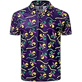 Men's Novelty Short Sleeve Golf Polo Shirt