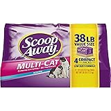 Scoop Away Multi-Cat, Scented Cat Litter, 38 Pounds