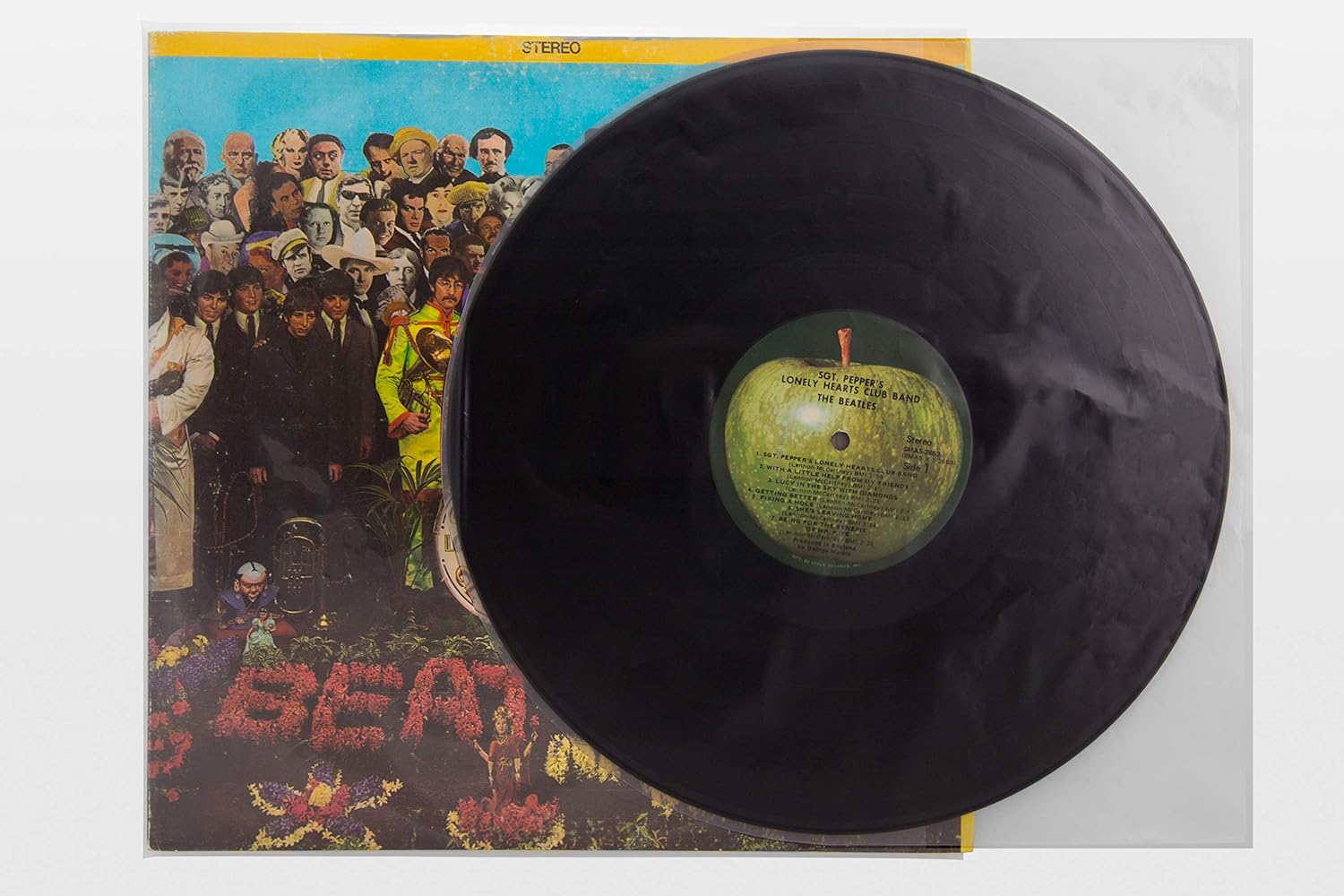 50 LP Inner Sleeves Anti Static Round Bottom 33 RPM 12" Vinyl Record Sleeves Provide Your LP Collection with The Proper Protection - Invest In Vinyl: Electronics