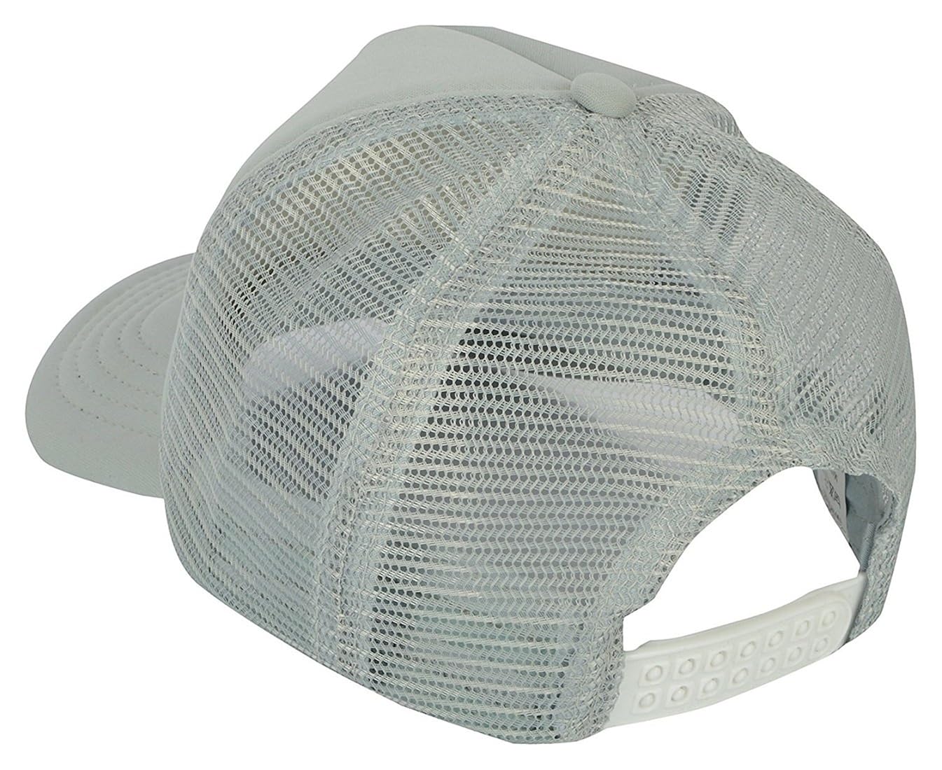 plain gray cap