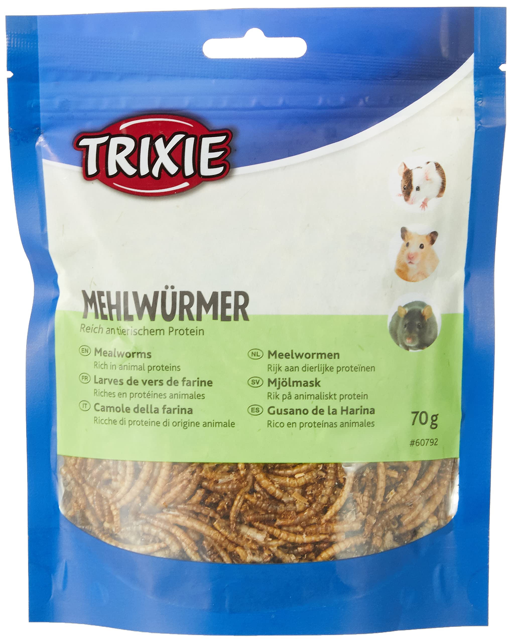 Trixie 60792 Dried Mealworms 70g