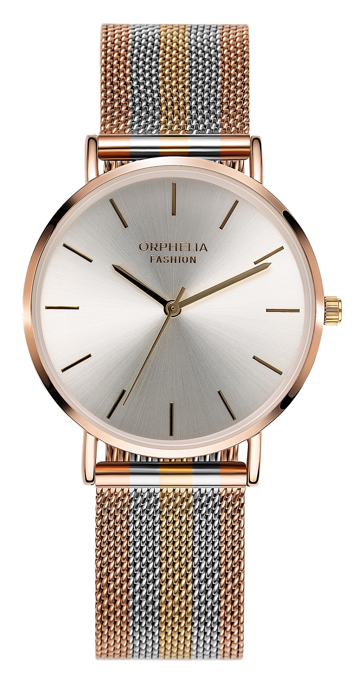 Orphelia Fashion Womens Analogue Watch Milano with Stainless Steel Mesh Band