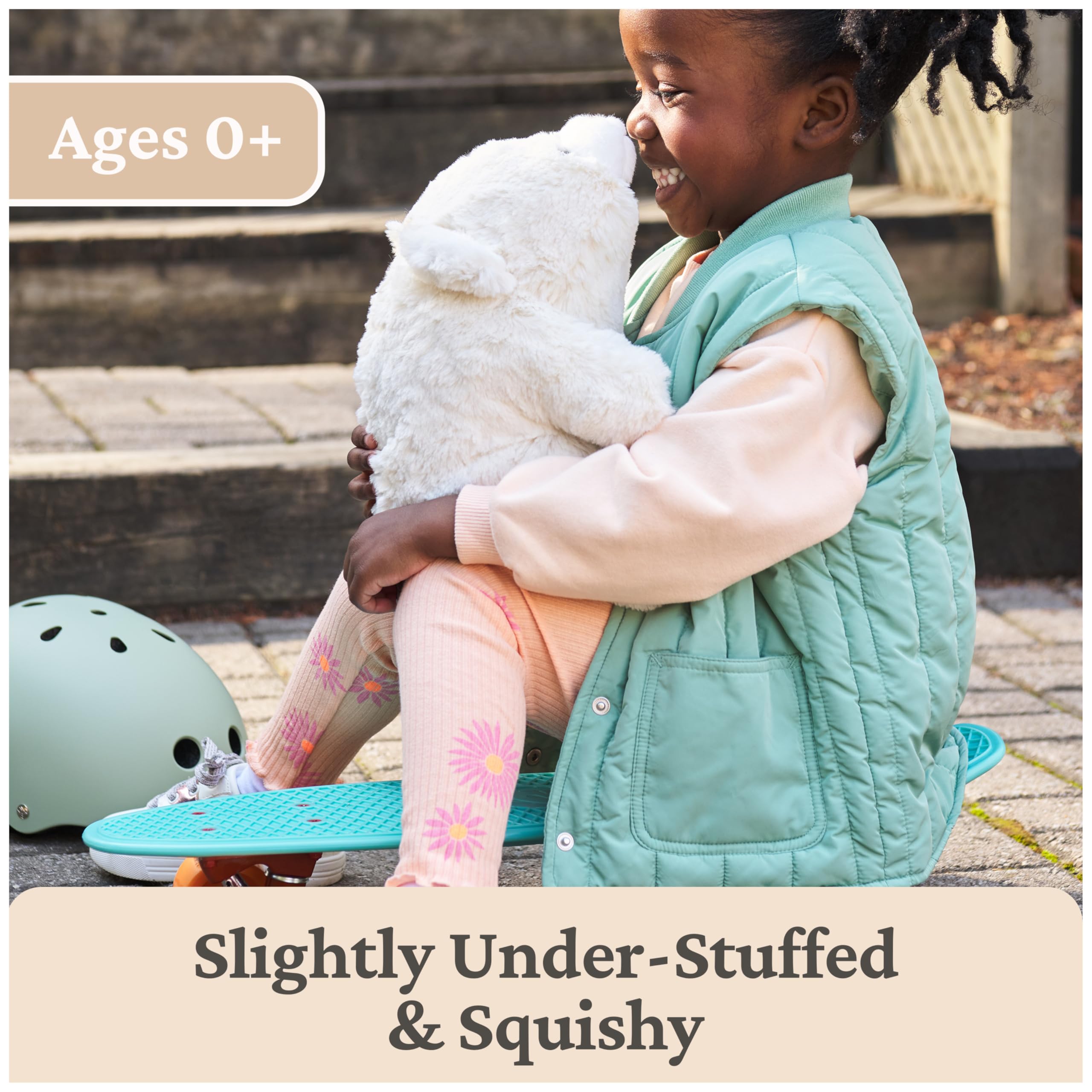 GUND Original Snuffles Teddy Bear, Premium Stuffed Animal for Ages 1 and Up, Gray, 10”