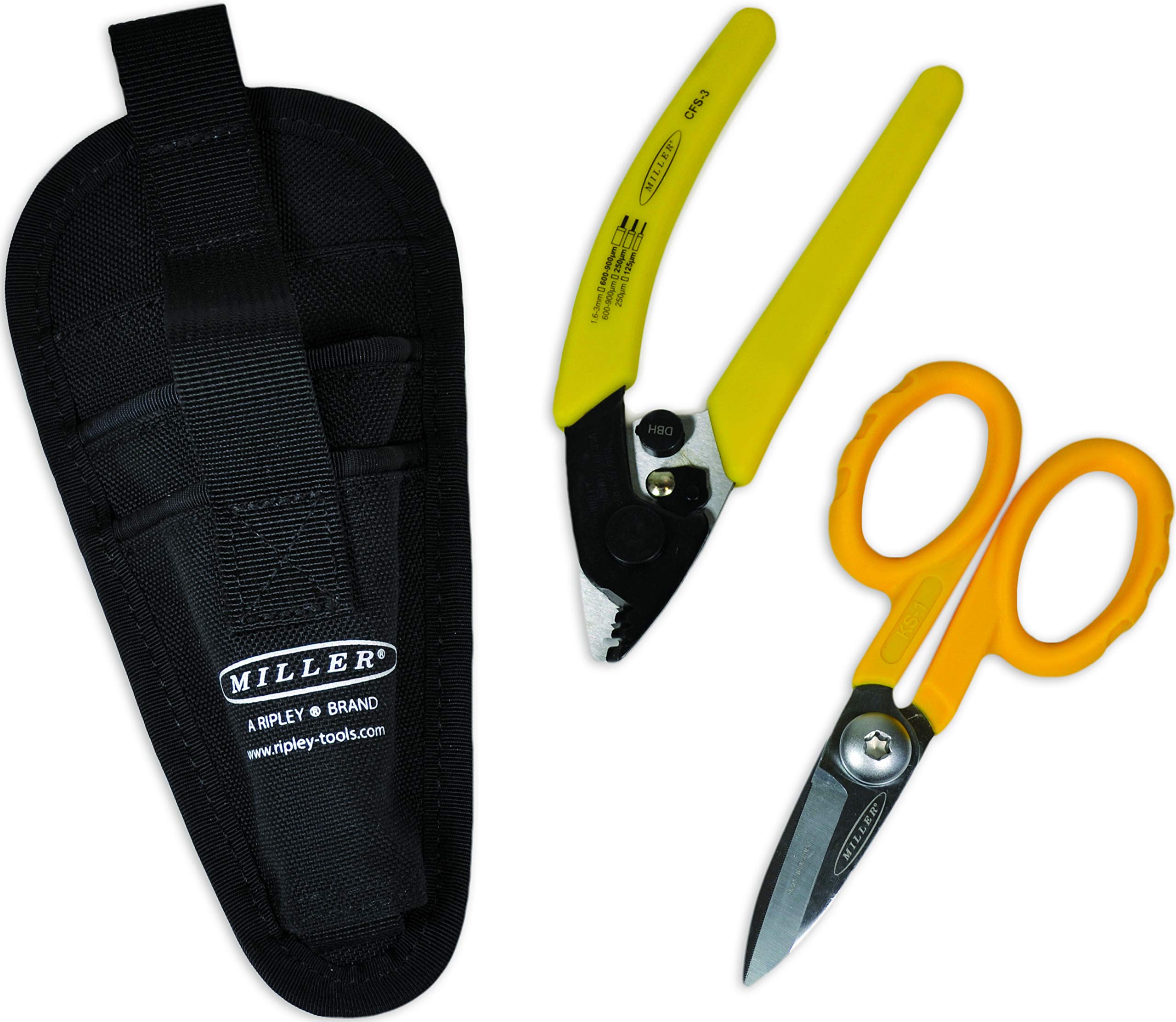 Miller MA01-7001 Kit, CFS-3 3-Hole Fiber Optic Cable Stripping Tool And ...