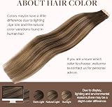 GOO GOO Tape In Hair Extensions 14 inch 100g 40pcs Brown Blonde 4/27/4 view 6