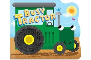 Busy Tractor - Touch and Feel Board Book - Sensory Board Book