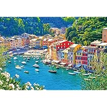 ジグソーパズル 1000ピース PORTOFINO EUROGRAPHICS Portofino Italy - 1000 Piece Jigsaw Puzzle by Eurographics