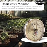 Brannan Max Min Thermometer and Hygrometer – Wall Mounted Greenhouse Gauge view 7