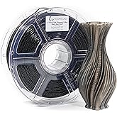 Cookiecad PLA Filament 1.75mm 1kg Glitter Translucent 3D Printer Filament - Black Star Stuff PLA