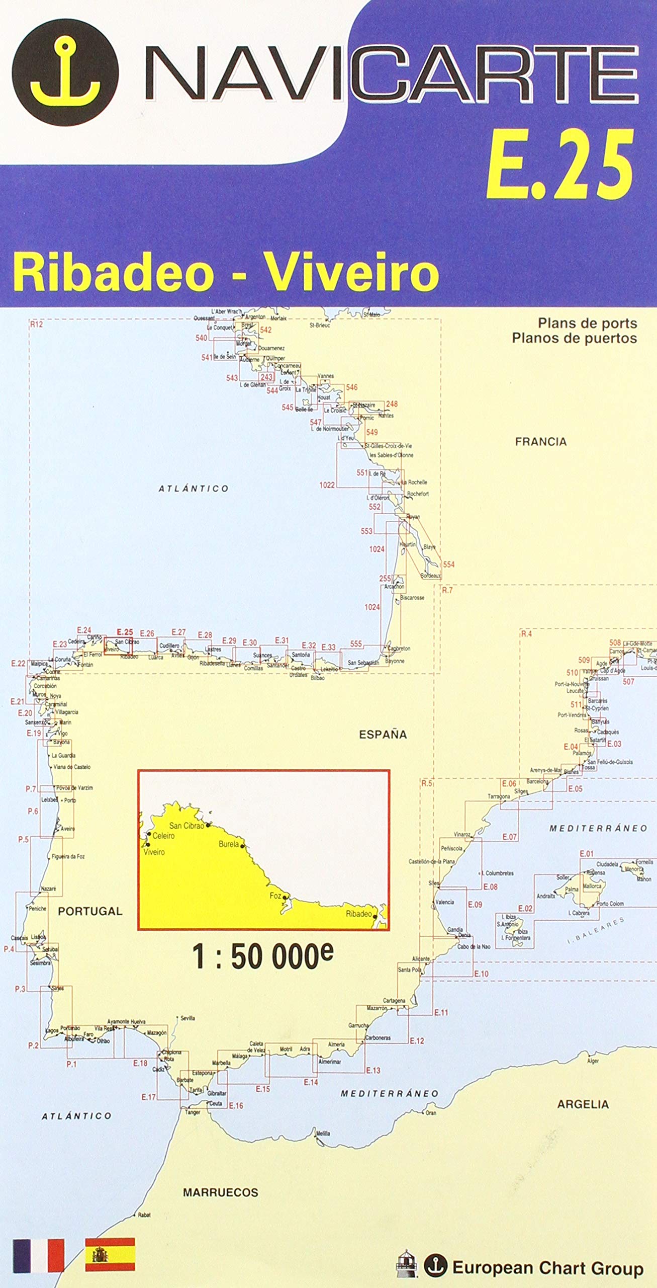 NAVICARTE SIMPLE E25 - RIBADEO # VIVERO