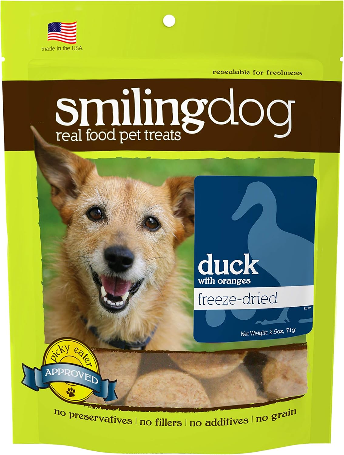 smiling dog treats