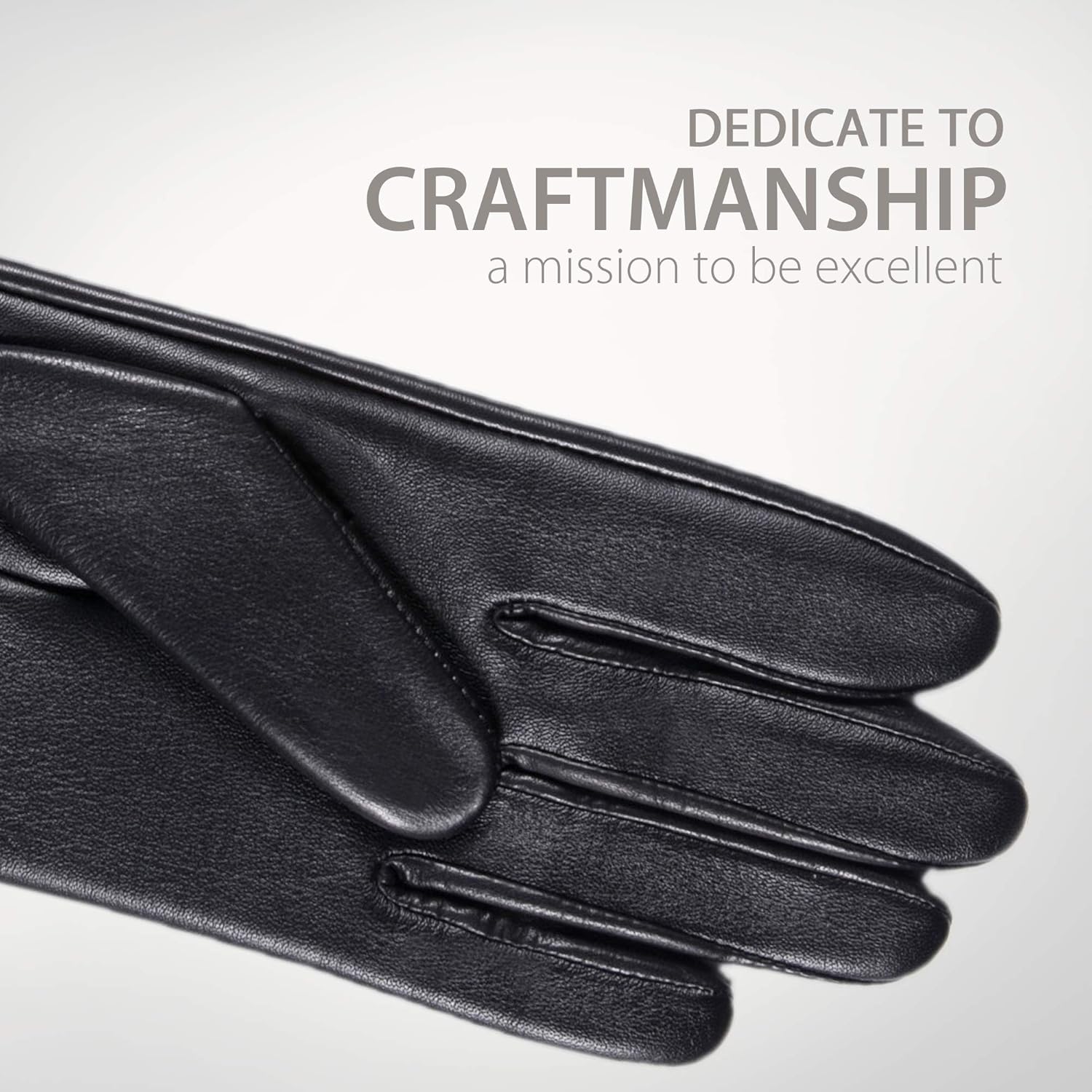 YISEVEN Women/&rsquo;s touchscreen Fashion Lambskin Leather Gloves