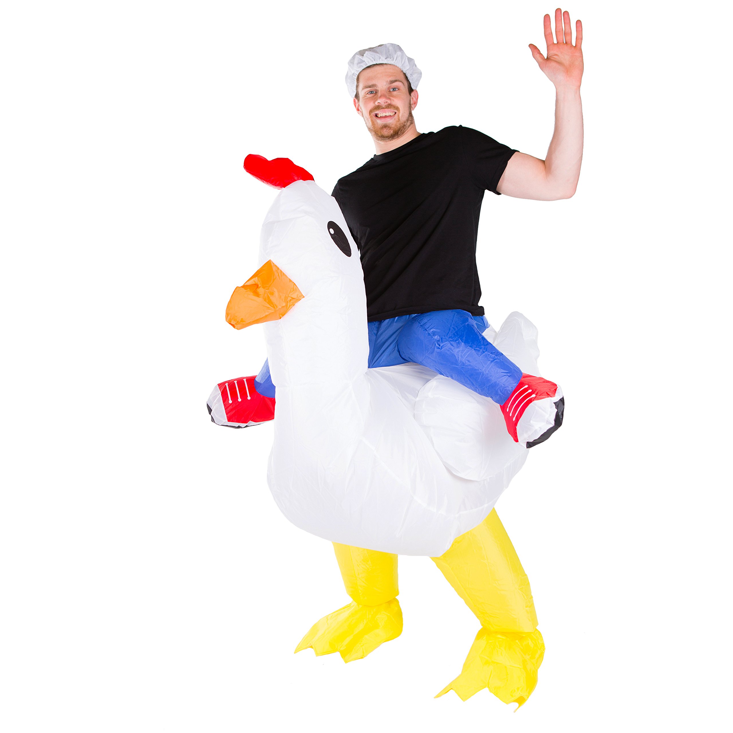 Bodysocks® Inflatable Chicken Costume (14+)