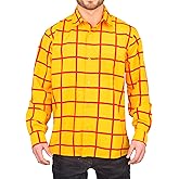 Sheriff Woody Cowboy Shirt Halloween Costume Cosplay