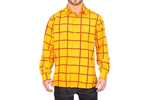 COSTUME AGENT Sheriff Woody Cowboy Shirt Halloween Costume Cosplay