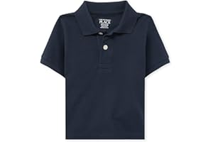 The Children's Place Boys' Uniform Performance Polo