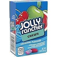 JOLLY RANCHER Chewy Candy, Bulk Assorted Flavors, 2.06 Ounce (Pack of 12)