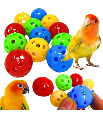 FlidRunest Bird Training Bell Toys – 2-Pack Chewable Metal Bells For Parrots, Conures, Cockatiels & Dogs, Interactive Pet Sound Toy - View #7