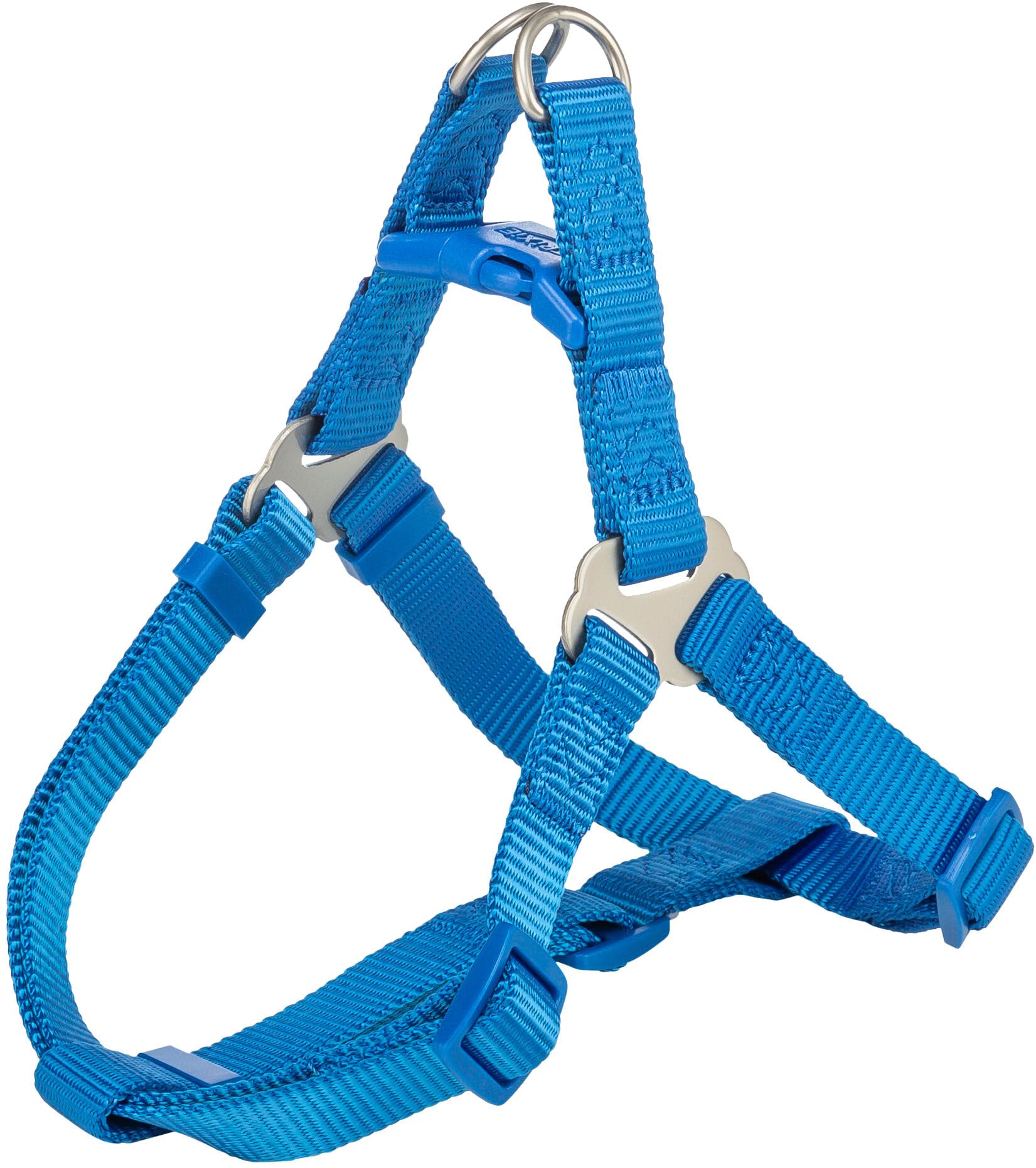 Trixie 20462 Premium Harness L: 65-80 cm/ 25 mm Blue