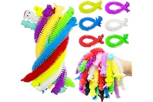 HOLYDECK 36 Pack Christmas Stretchy Strings Sensory Fidget Toys Pack,Autism Toys Great for Kids Christmas Party Favors,Christmas Stocking Stuffers(Christmas)