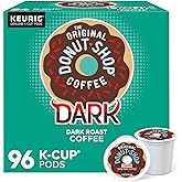The Original Donut Shop Dark, Single-Serve Keurig K-Cup Pods, Dark Roast Coffee Pods, 96 Count