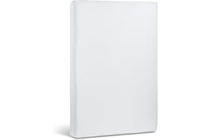 Genew Pack and Play Mattress (38"x26"x3'') Certified, Portable Crib Mattress for Pack N Play, Memory Foam Pad, Soft, Waterproof, Washable, Breathable, for Babies Toddlers