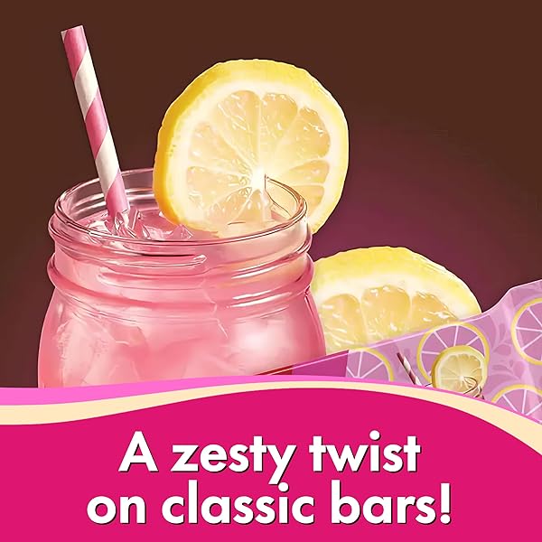 PINK LEMONADE CRISP WAFERS 5 POUNDS APPROX 75 PIECES – CANDY BARS CANDY CHOCOLATE BARS – LIMITED EDITION FLAVOR – INDIVIDUALLY WRAPPED SNACKS – WAFERS BULK
