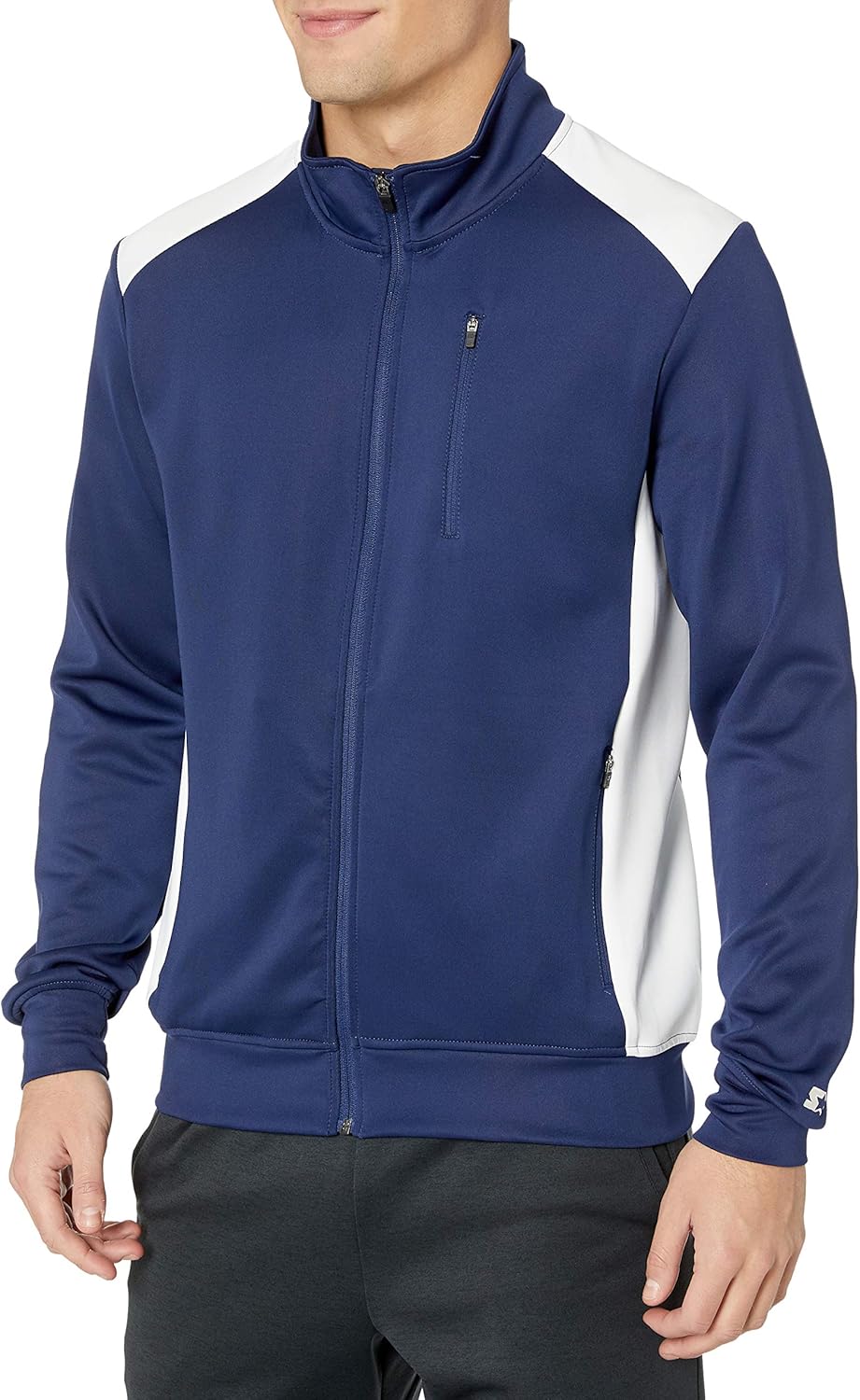  Brand - Starter Men's Track Jacket: Clothing