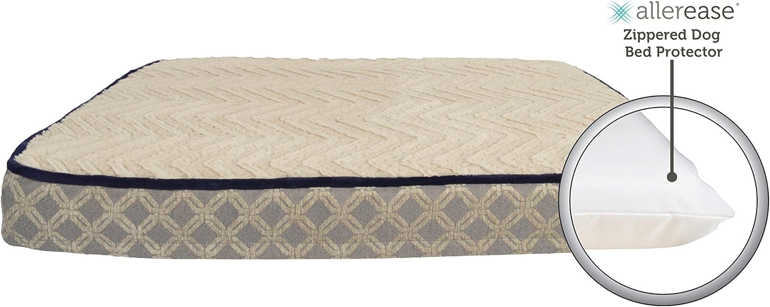 AllerEase Dog Bed Protector, 44 by 35" : Pet Supplies